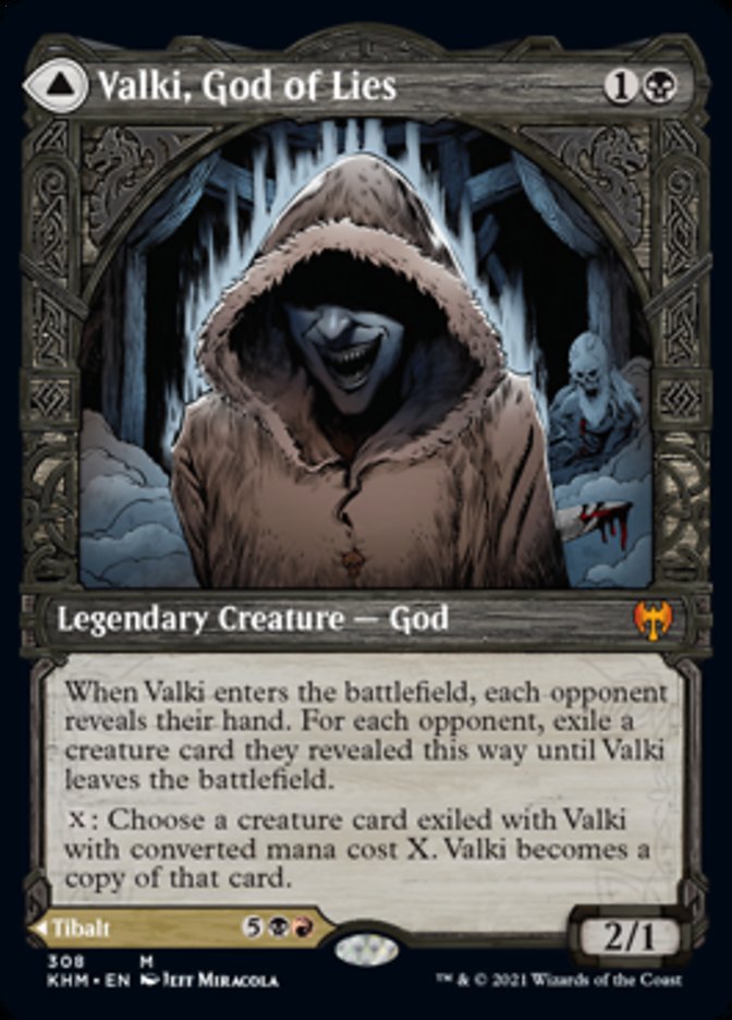 Valki, God of Lies // Tibalt, Cosmic Impostor (Showcase) [Kaldheim] | Mindsight Gaming