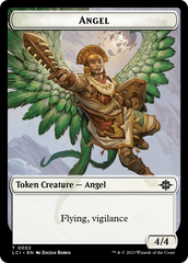 Gnome // Angel Double-Sided Token [The Lost Caverns of Ixalan Tokens] | Mindsight Gaming