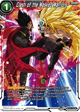 Clash of the Masked Warriors (Rare) [BT13-150] | Mindsight Gaming