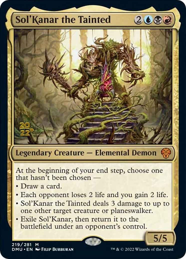 Sol'Kanar the Tainted [Dominaria United Prerelease Promos] | Mindsight Gaming