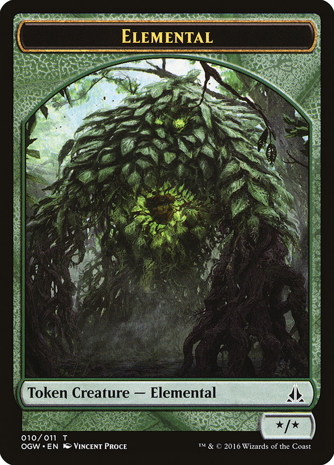 Elemental (010/011) [Oath of the Gatewatch Tokens] | Mindsight Gaming