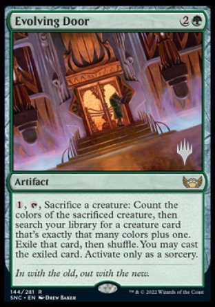 Evolving Door (Promo Pack) [Streets of New Capenna Promos] | Mindsight Gaming