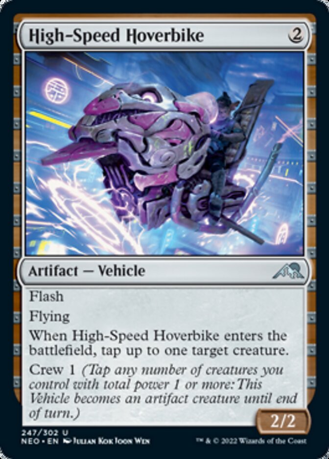 High-Speed Hoverbike [Kamigawa: Neon Dynasty] | Mindsight Gaming