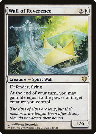 Wall of Reverence [Conflux] | Mindsight Gaming