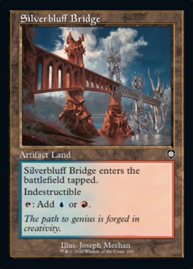 Silverbluff Bridge (Retro) [The Brothers' War Commander] | Mindsight Gaming