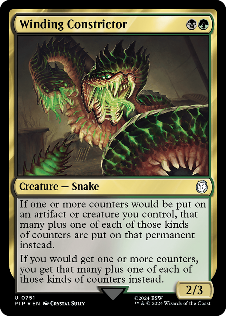 Winding Constrictor (Surge Foil) [Fallout] | Mindsight Gaming