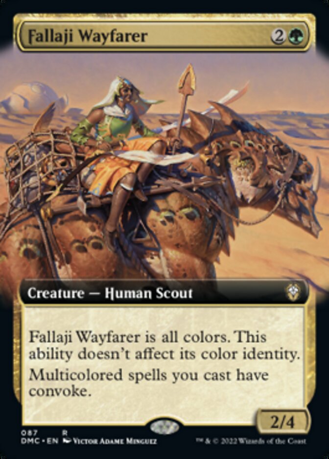Fallaji Wayfarer (Extended Art) [Dominaria United Commander] | Mindsight Gaming