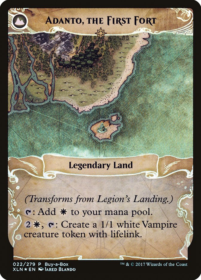 Legion's Landing // Adanto, the First Fort (Buy-A-Box) [Ixalan Treasure Chest] | Mindsight Gaming