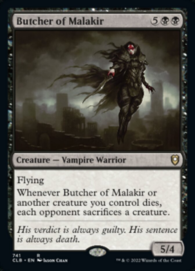 Butcher of Malakir [Commander Legends: Battle for Baldur's Gate] | Mindsight Gaming