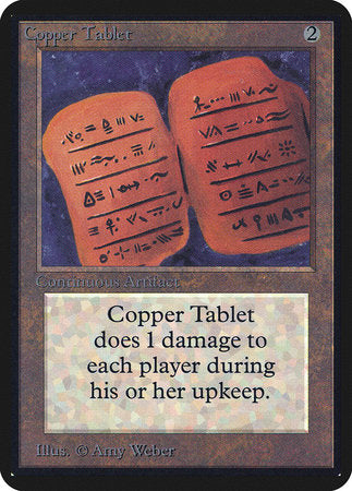 Copper Tablet [Limited Edition Alpha] | Mindsight Gaming