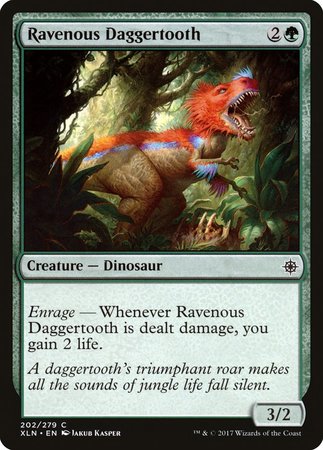 Ravenous Daggertooth [Ixalan] | Mindsight Gaming