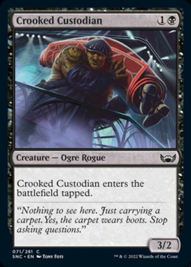 Crooked Custodian [Streets of New Capenna] | Mindsight Gaming