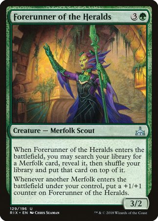 Forerunner of the Heralds [Rivals of Ixalan] | Mindsight Gaming