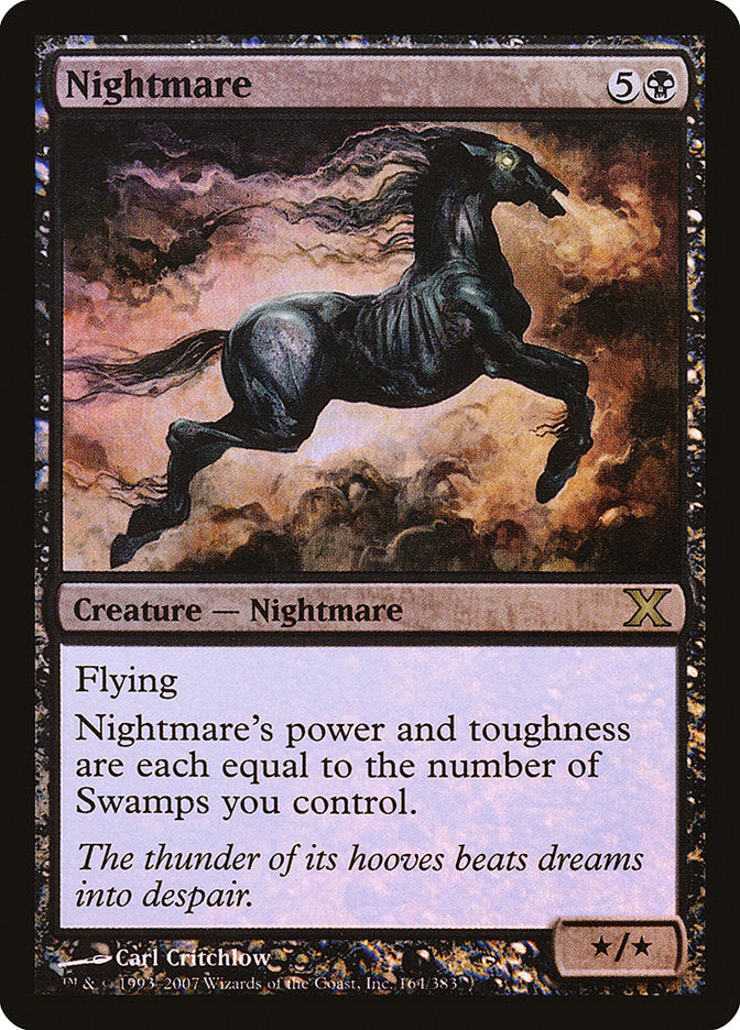 Nightmare (Premium Foil) [Tenth Edition] | Mindsight Gaming
