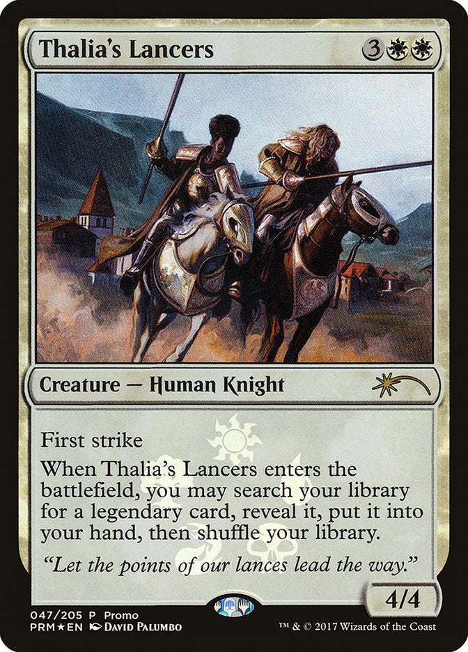 Thalia's Lancers [Resale Promos] | Mindsight Gaming