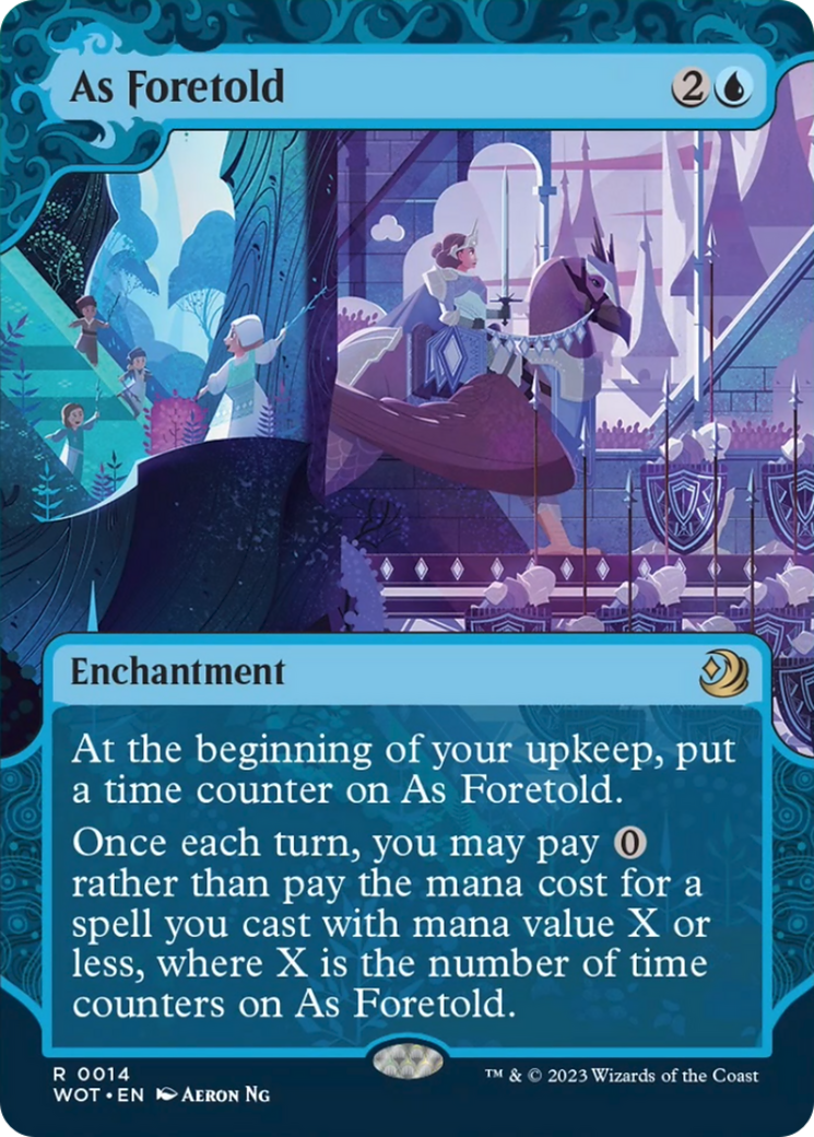 As Foretold [Wilds of Eldraine: Enchanting Tales] | Mindsight Gaming