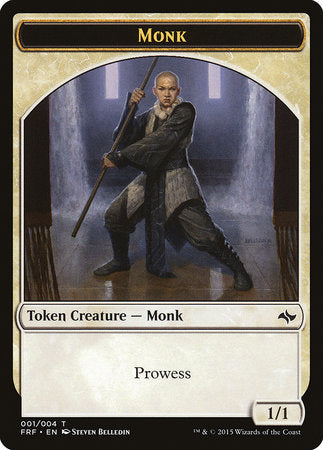 Monk Token [Fate Reforged Tokens] | Mindsight Gaming