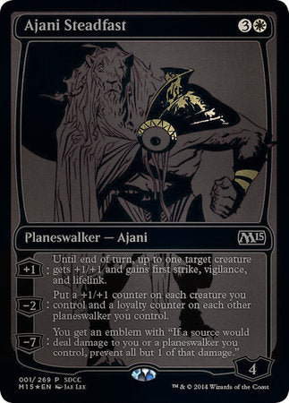 Ajani Steadfast SDCC 2014 EXCLUSIVE [San Diego Comic-Con 2014] | Mindsight Gaming