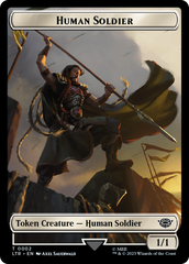 Food (09) // Human Soldier (02) Double-Sided Token [The Lord of the Rings: Tales of Middle-Earth Tokens] | Mindsight Gaming
