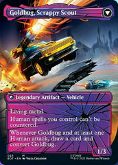 Goldbug, Humanity's Ally // Goldbug, Scrappy Scout (Shattered Glass) [Universes Beyond: Transformers] | Mindsight Gaming