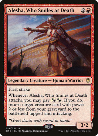 Alesha, Who Smiles at Death [Commander 2016] | Mindsight Gaming