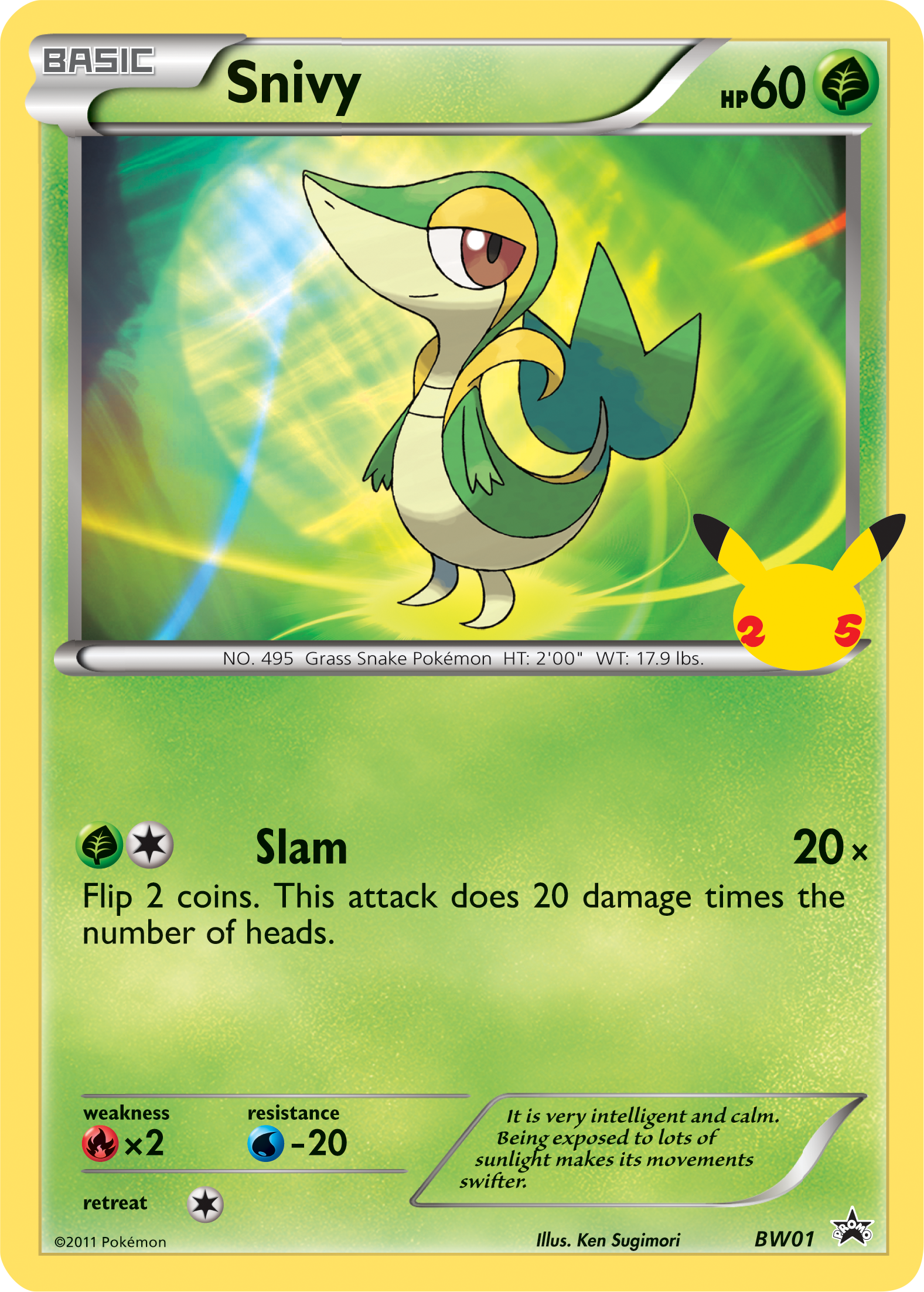 Snivy (BW01) [First Partner Pack] | Mindsight Gaming