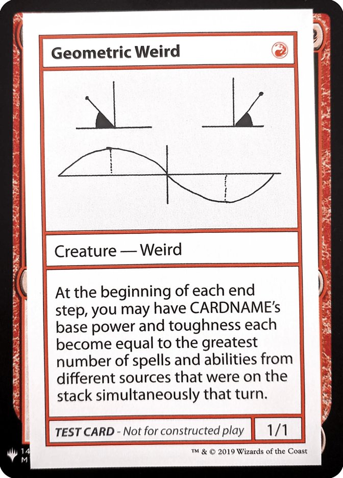 Geometric Weird [Mystery Booster Playtest Cards] | Mindsight Gaming