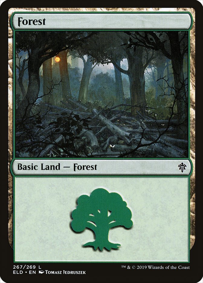 Forest (267) [Throne of Eldraine] | Mindsight Gaming
