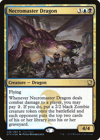 Necromaster Dragon [Dragons of Tarkir Promos] | Mindsight Gaming