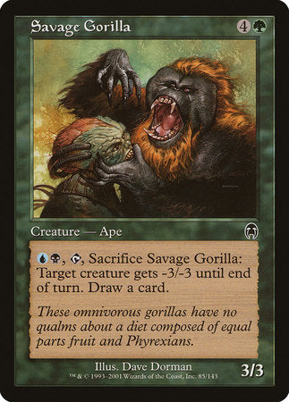 Savage Gorilla [Apocalypse] | Mindsight Gaming