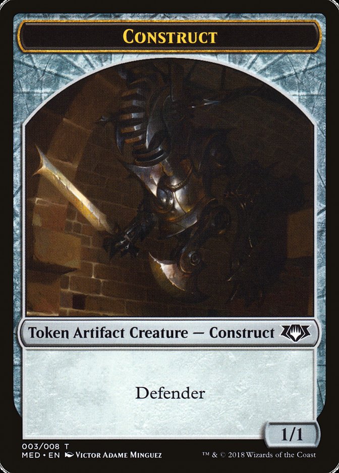 Construct (003/008) [Mythic Edition Tokens] | Mindsight Gaming