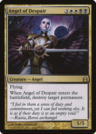 Angel of Despair [Commander 2011] | Mindsight Gaming