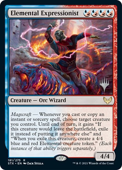 Elemental Expressionist (Promo Pack) [Strixhaven: School of Mages Promos] | Mindsight Gaming
