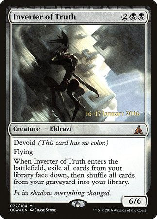 Inverter of Truth [Oath of the Gatewatch Promos] | Mindsight Gaming