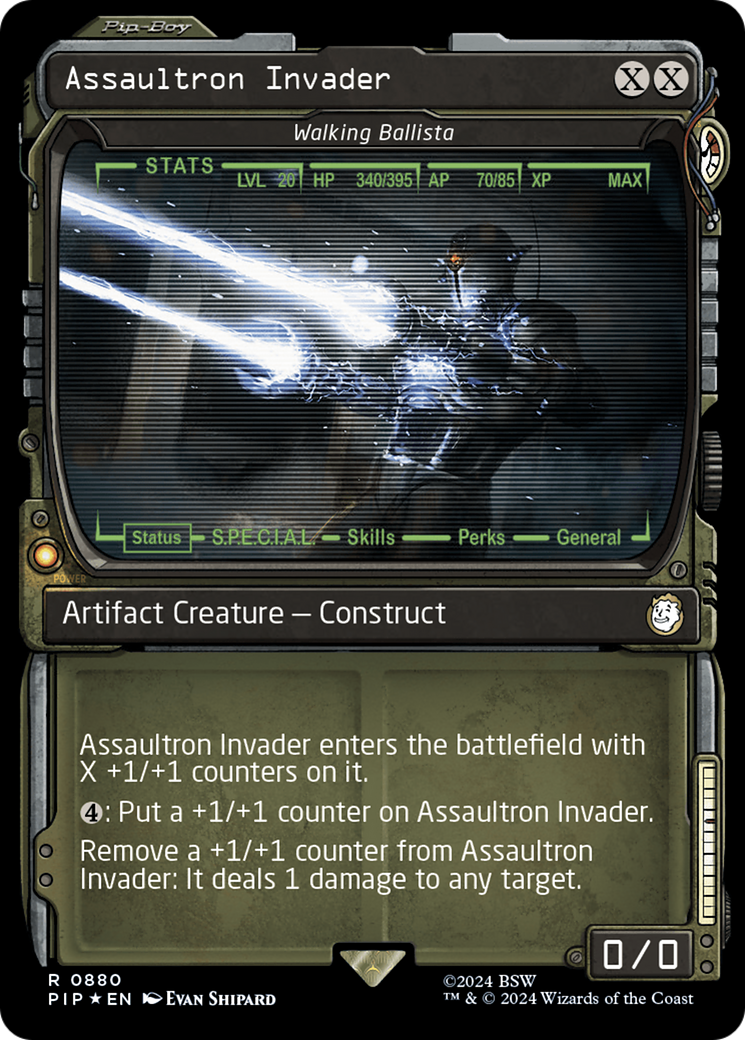Assaultron Invader - Walking Ballista (Surge Foil) [Fallout] | Mindsight Gaming