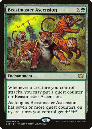 Beastmaster Ascension [Commander 2015] | Mindsight Gaming