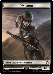 Treasure (0018) // Warrior Double-Sided Token [Fallout Tokens] | Mindsight Gaming