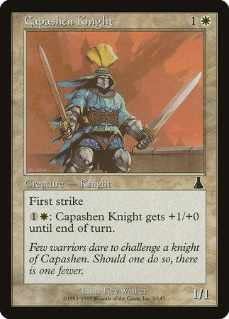 Capashen Knight [Urza's Destiny] | Mindsight Gaming