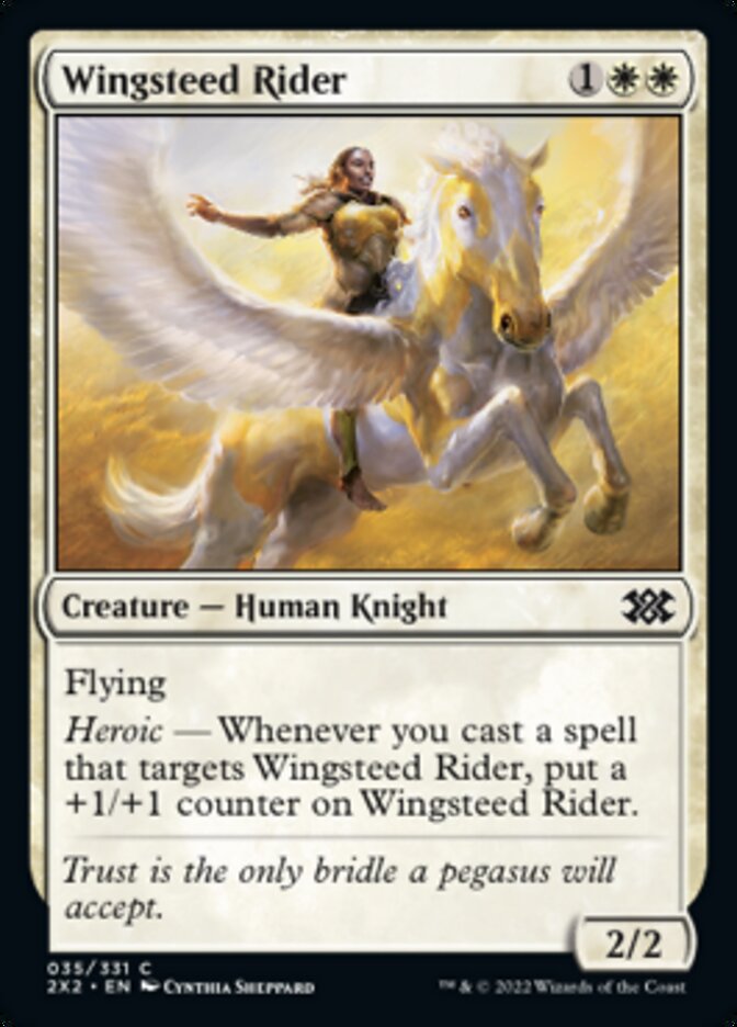 Wingsteed Rider [Double Masters 2022] | Mindsight Gaming