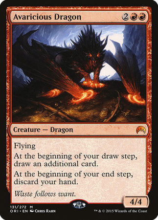 Avaricious Dragon [Magic Origins] | Mindsight Gaming