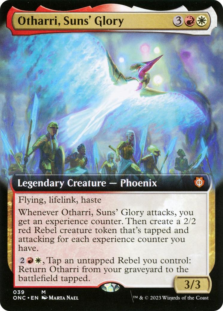 Otharri, Suns' Glory (Extended Art) [Phyrexia: All Will Be One Commander] | Mindsight Gaming