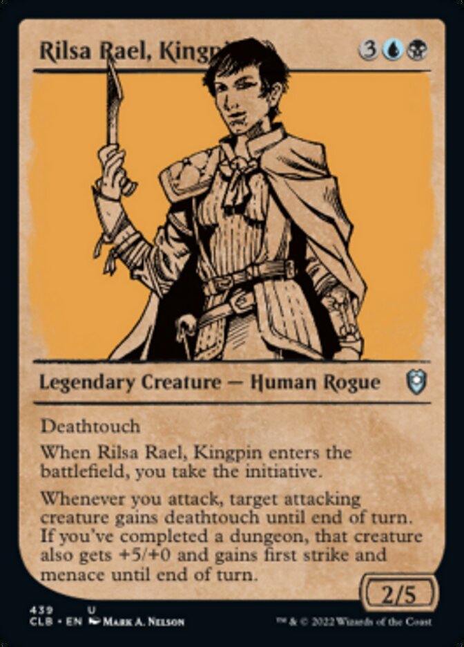 Rilsa Rael, Kingpin (Showcase) [Commander Legends: Battle for Baldur's Gate] | Mindsight Gaming