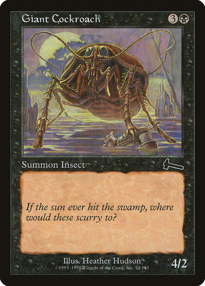 Giant Cockroach [Urza's Legacy] | Mindsight Gaming