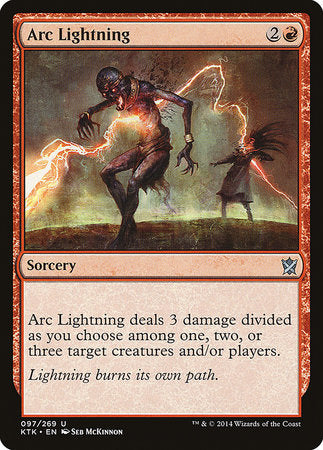 Arc Lightning [Khans of Tarkir] | Mindsight Gaming