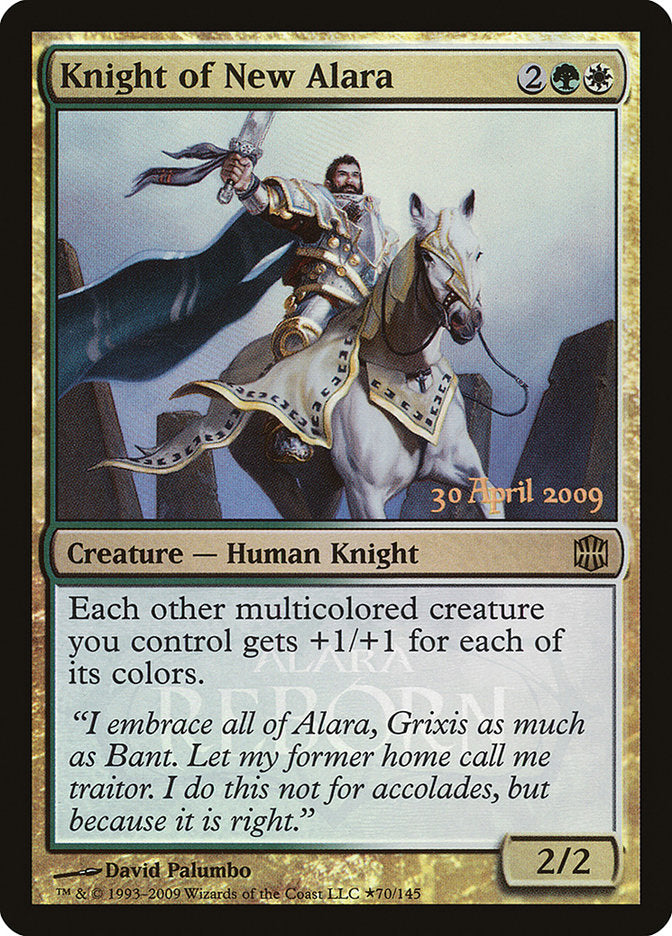 Knight of New Alara (Launch) [Alara Reborn Promos] | Mindsight Gaming