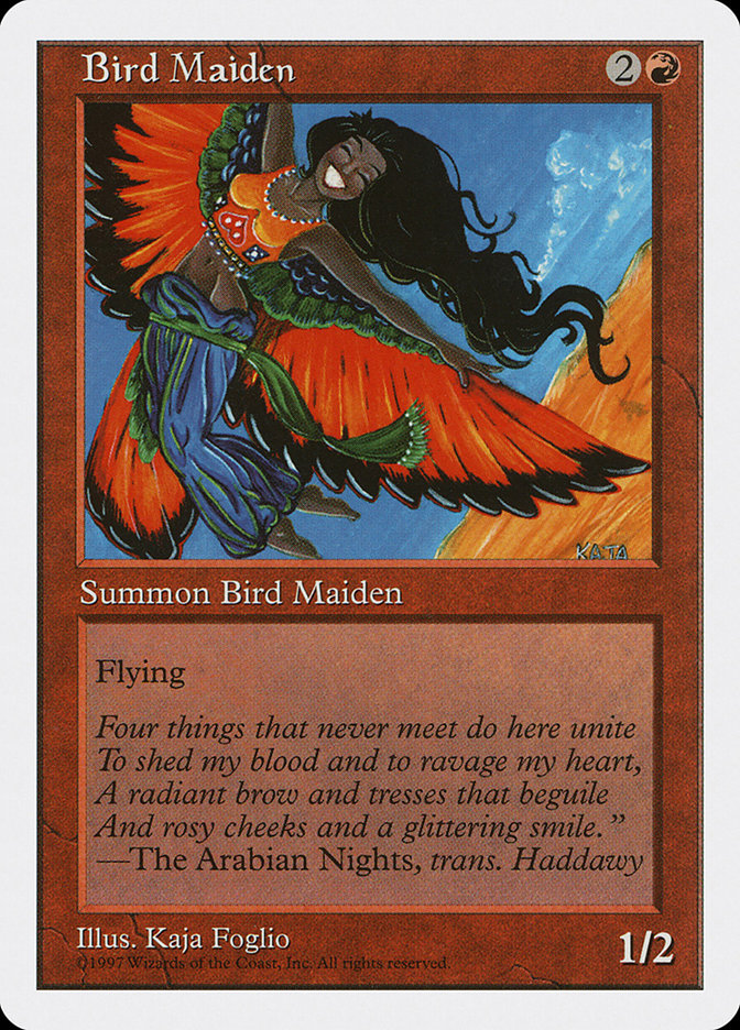 Bird Maiden [Fifth Edition] | Mindsight Gaming