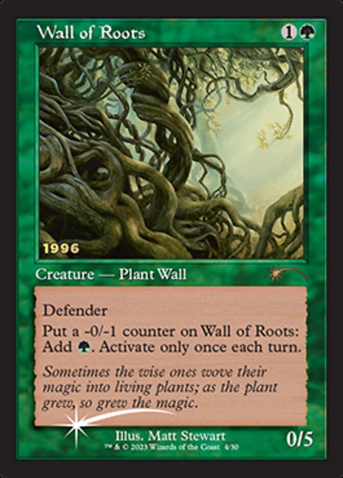 Wall of Roots [30th Anniversary Promos] | Mindsight Gaming