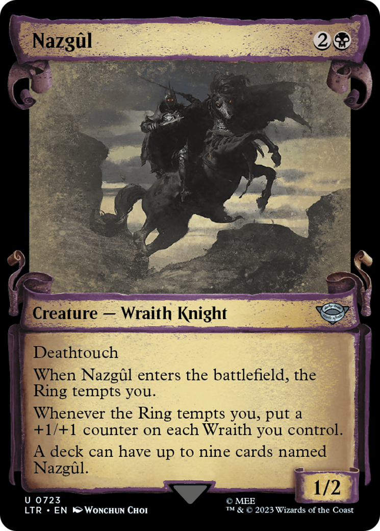 Nazgul (0723) [The Lord of the Rings: Tales of Middle-Earth Showcase Scrolls] | Mindsight Gaming