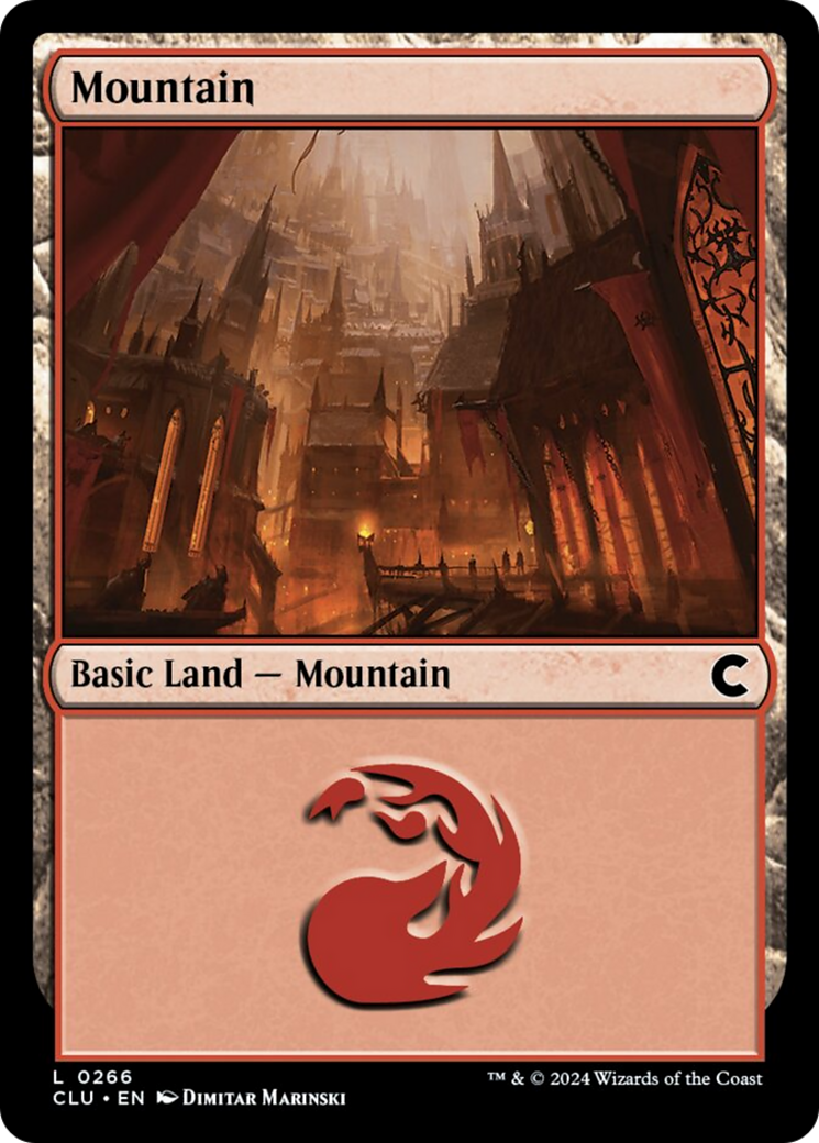 Mountain (0266) [Ravnica: Clue Edition] | Mindsight Gaming