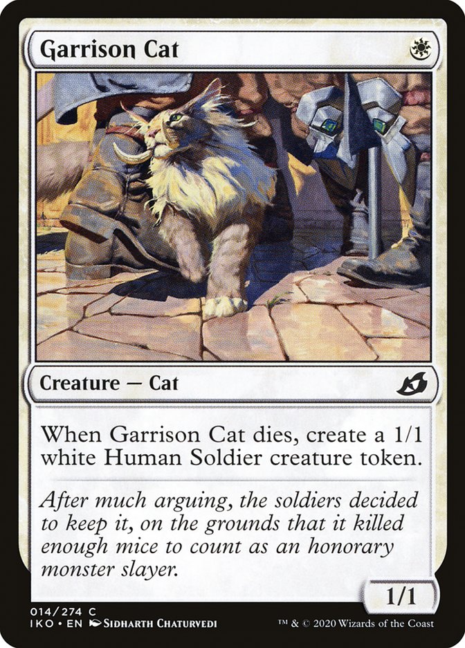 Garrison Cat [Ikoria: Lair of Behemoths] | Mindsight Gaming